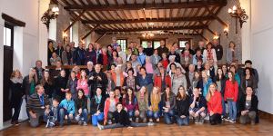 Gruppenfoto im Schloss Meung sur Loire