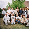 Gruppenfoto der Teilnehmer am Tandemkurs in Vineuil.