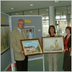 Gemäldeausstellung in der Kreissparkasse Polch